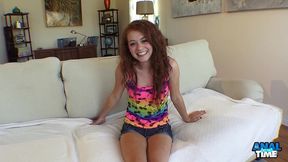 anal gaping redhead alice green gets ass filled by philly jhon!