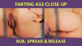 Farting Asshole Tease – Spread, Rub & Release