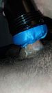 Milking my big cock with avatar fleshlight