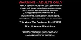 Mckenzee Miles fucking in the bedroom with her lingerie