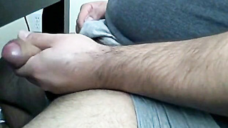 Amateur Obese Teddy Father Plays on Web cam