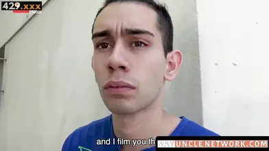 Straight Up - Raw Ass Fucking Newbie's Debut with Huge Load of cum on his ass