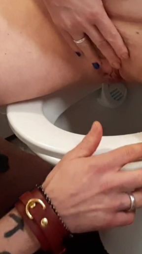 Amateur MILF Toilet Piss Closeup. Various Scenes.