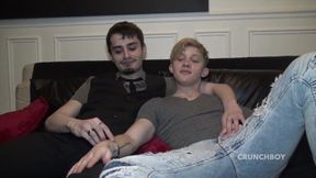 Blond twink used raw by youngs tright dude