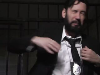 Corrupt Cop Arrests a Trespassing Playgirl