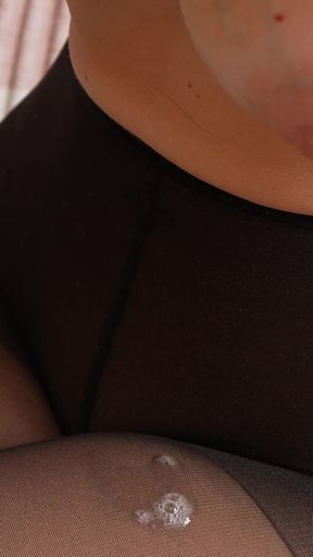 18-year-old College Girl Plays with Stepbrother's Cock While Parents Are Not at Home