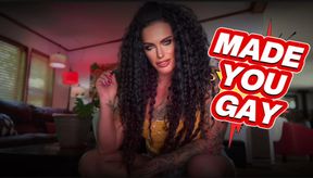 MADE YOU GAY - Encouraged Bi, Gay Humiliation, MistressRavenFD