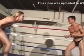 Totally naked 1 ( nude wrestling )