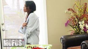 MOFOS - Jada Kai Smells Charles Dera&#039;s Scent And Craves For His Hard Rocked Dick In Her Pussy