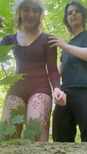 Forest creampie
