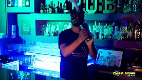 camilo brown fucking his own ass balls deep public at mila garcia s party