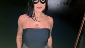 levando rola na frente do corninho