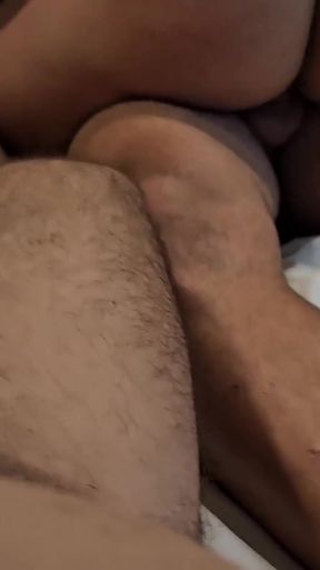 Unforgettable moment from &quot;Cuckold husband in handjob while hot blonde fucks his friend&quot;