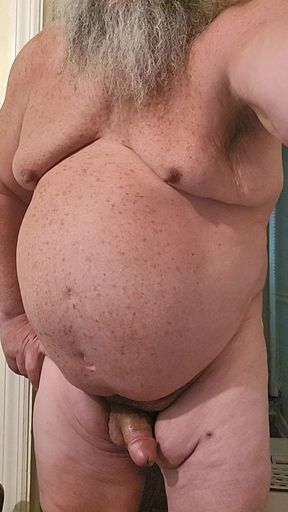 Bating My Horny Thick Bubba Bear Cock