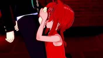 Ranma hentai can&#039_t stop sucking cock and drinking cum