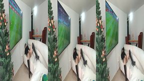 mi primamastra se calienta viendo el partido de espana vs japon le encanta tocarse la concha y el culo 3