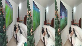 mi primamastra se calienta viendo el partido de espana vs japon le encanta tocarse la concha y el culo 3