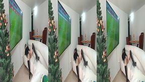 mi primamastra se calienta viendo el partido de espana vs japon le encanta tocarse la concha y el culo 3