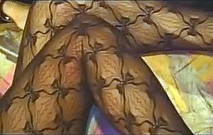 This laxery tranny is a real vamp