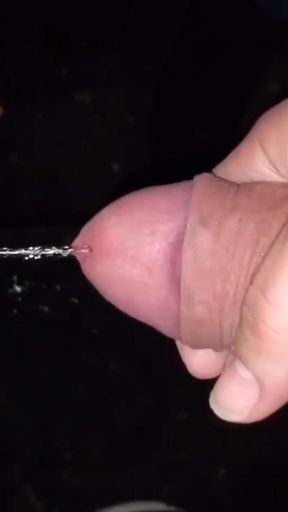 Gloryhole, Flashing, Pissing and Pussy Filled   Clip 1