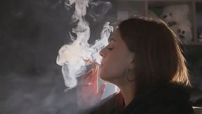 LOVE - DANGLE NOSE EXHALES SMOKE