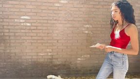 Aria Nicole prank pee desperation HIDEF MOV