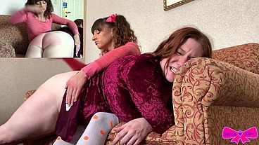 Spanking Bog Stepsister For Stealing Diaper Lizzy James And Dakota Marr AgePlay