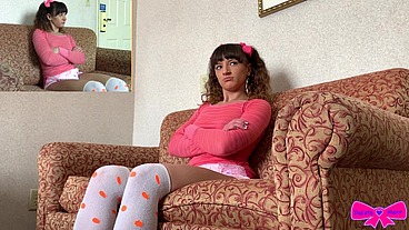 Spanking Bog Stepsister For Stealing Diaper Lizzy James And Dakota Marr AgePlay