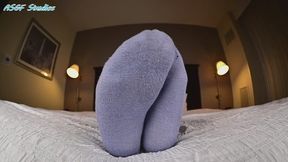 Hunny's worn dirty socks fresh out of her boots - MP4