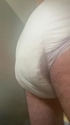 Diaper boy fart fetish