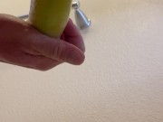 boy fucks banana