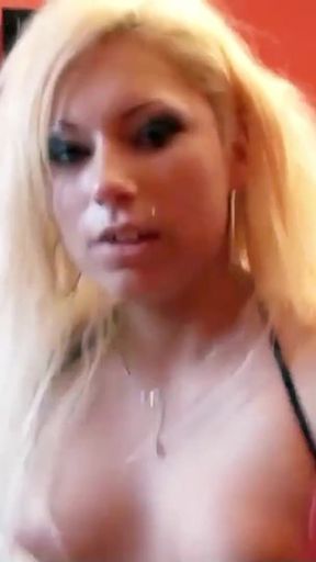 Thrilling moment from &quot;GERMAN MILF HOOKER TEACHES TEEN FIRST TIMER THREESOME IN BROTHEL&quot;