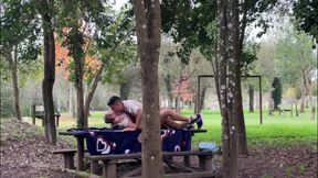 Stepmother Gets Caught Having Sex Outdoors