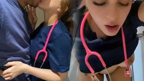 Doctor Slut Fucking In The Hospital Bathroom Argentina