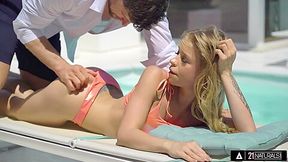 Sexy Blonde Alexa Flexy Takes A Big Dick In Her Tiny Ass! - Teaser Video