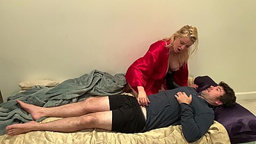 Stepmom is horny after her husband is in bed - Erin Electra