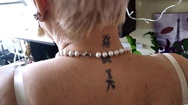 Mature slut Aimee and paradoxical penetrations...))