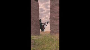 Taking Out The Pregnant Puppy Slut For A Morning Walk Suck N Fuck On Public Hilltop Lily Corinth