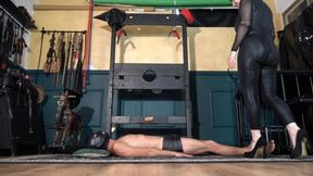 MISTRESS LILY DUPONT : FACESTANDING AND TRAMPLING TOGETHER mobile