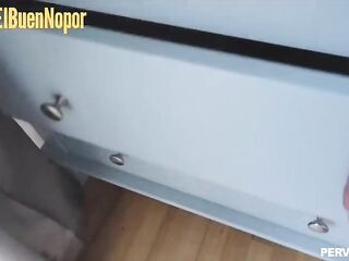 My stepmother helps me finish masturbating and swallows my sperm. Watch full clip in Spanish subtitles: tusub3.blogspot.com and https://t.me/tusubnopor4