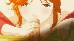 Horny hentai housewife gets herny thinking about cheating on her husband