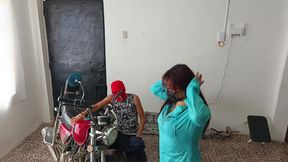 I Seduce the Neighbor While He Polishes His Motorcycle