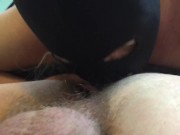 Dirty amateur granny Krystal gives her first rimjob to boytoy