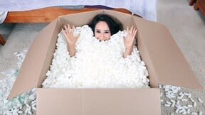 Hot latina surprises her boyfriend