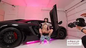 BTS - CC Doll Spreads Her Ass In A Heated Photo Session!