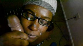 Slapped her multiple times with my cock