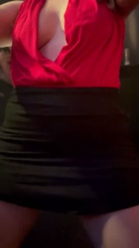 Dancing no bra