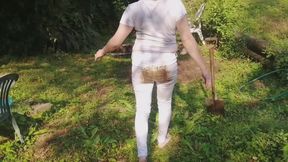 Trashing my white jeans