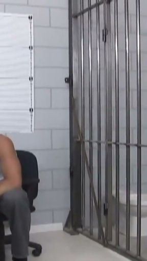 Huge Cock for Inmate in Heat XXX   Clip 1