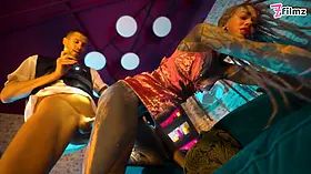 Security breach cinematic Tattooed Teen confronts bwc